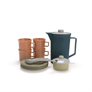 Dantoy Biyoplastik Oyuncak Kahve Seti