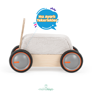 DriveMe Soft Ayı Figürlü - Yürüme Arkadaşı