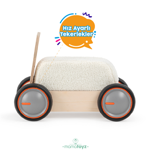 DriveMe Soft İnek Figürlü -Yürüteç ve Oyuncak Deposu