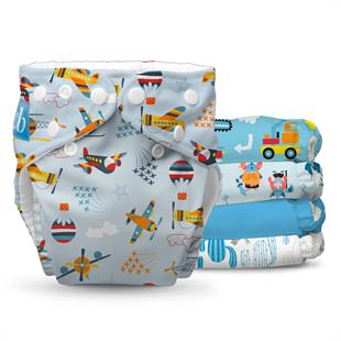 Marvelous Adventures - Yıkanabilir Bebek Bezi 5li Set