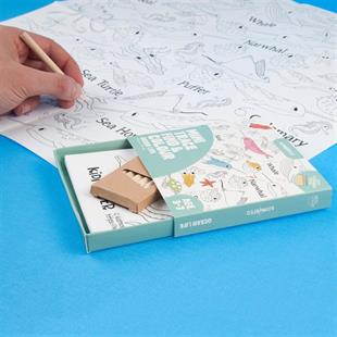 Mini Trace, Find&Colour Ocean Life