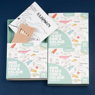 Mini Trace, Find&Colour Ocean Life