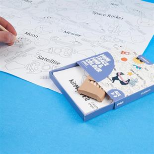 Mini Trace, Find&Colour Space Poster