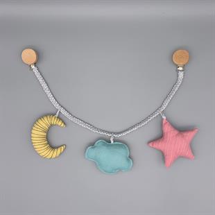 Sky Pembe Bebek Arabası Oyuncağı