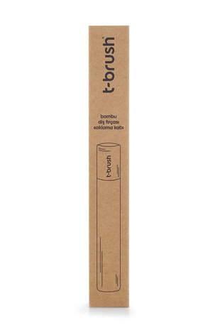 T-Brush Bambu Diş Fırçası Saklama Kabı