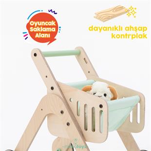 Trio Shopper Yürüteç ve Oyuncak Avm Arabası
