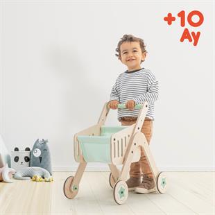 Trio Shopper Yürüteç ve Oyuncak Avm Arabası