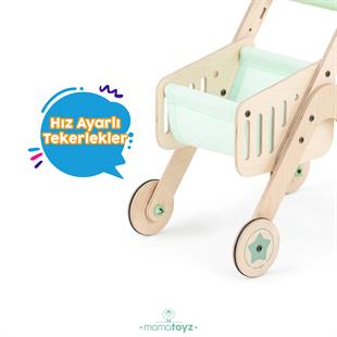 Trio Shopper Yürüteç ve Oyuncak Avm Arabası
