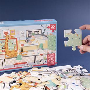 Where Are You Serisi / Neredesin – Hastane Puzzle (Yapboz) 35 Parça