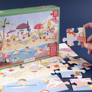 Where Are You Serisi / Neredesin – Plaj Puzzle (Yapboz) 35 Parça