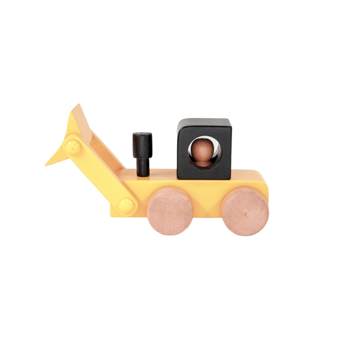 Ahşap Dozer Sarı