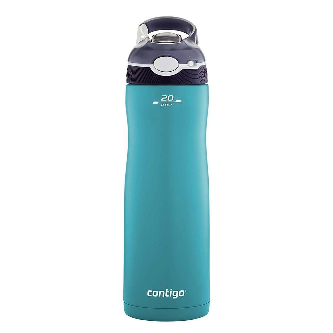 Contigo Ashland Tek El Bas İç Vakumlu Su Matarası 590ml 2127883 Turkuaz