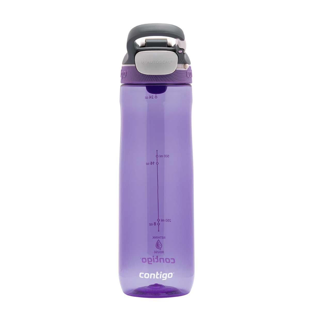 Contigo Cortland Tren Tek El Bas İç Kapaklı Su Matarası 720ml 2191389