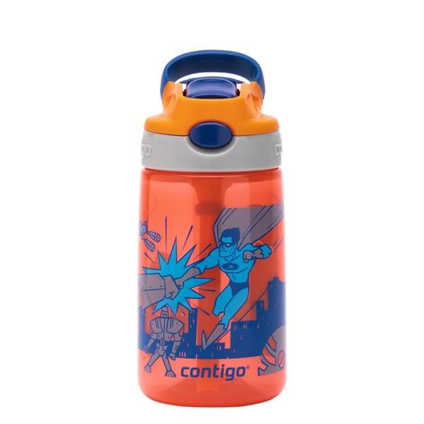 Contigo Gizmo Flip Süper Kahraman Çocuk Suluğu 420ML 2116115 Turuncu