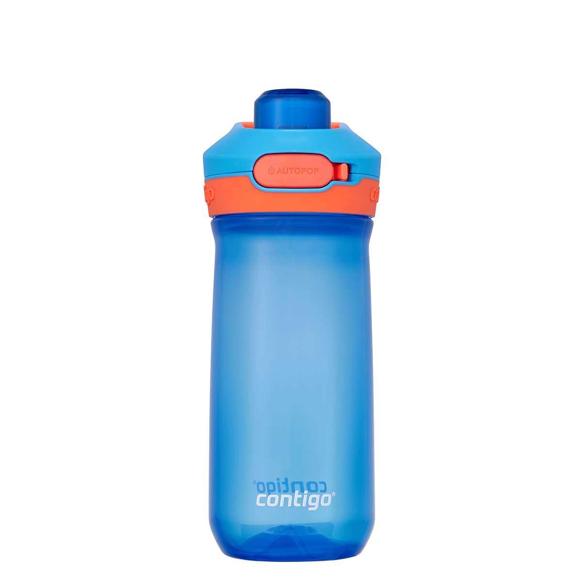 Contigo Jessie Tritan Bas İç Kapaklı Çocuk Suluğu 420ml 2199245 Mavi