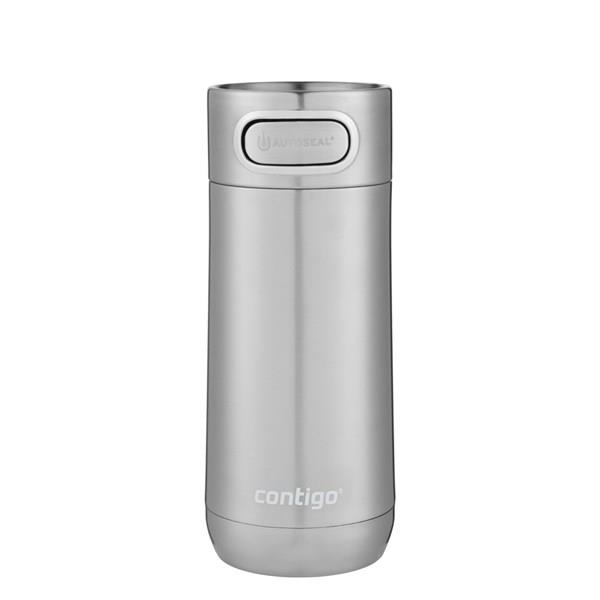 Contigo Luxe Vakumlu Termos Matara Tek El Bas İç 360ml  2104367 Gri