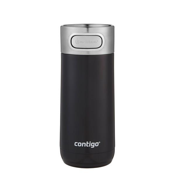 Contigo Luxe Vakumlu Termos Matara Tek El Bas İç 360ml  2104541 Siyah