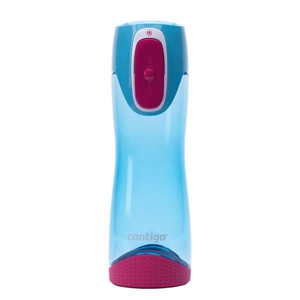 Contigo Swish Tek El Bas İç Su Matarası 500ml 2095120 Turkuaz
