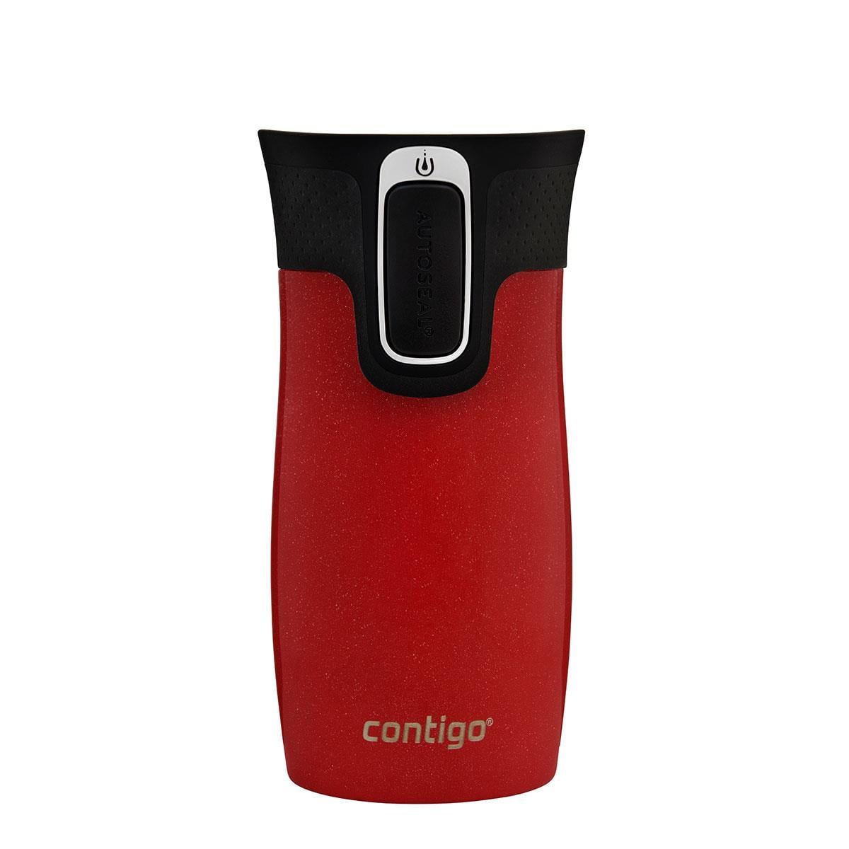 Contigo Westloop Mini Vakumlu Termos Matara Tek El Bas İç 300ml 2203554 Kırmızı