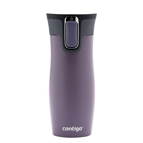 Contigo Westloop Vakumlu Termos Matara Tek El Bas İç 470ml  2104579 Mor