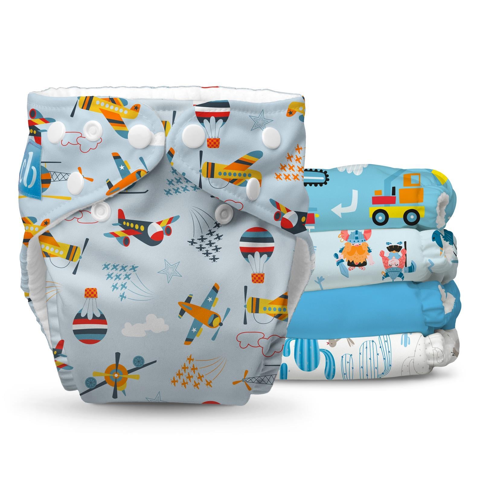 Marvelous Adventures - Yıkanabilir Bebek Bezi 5'li Set