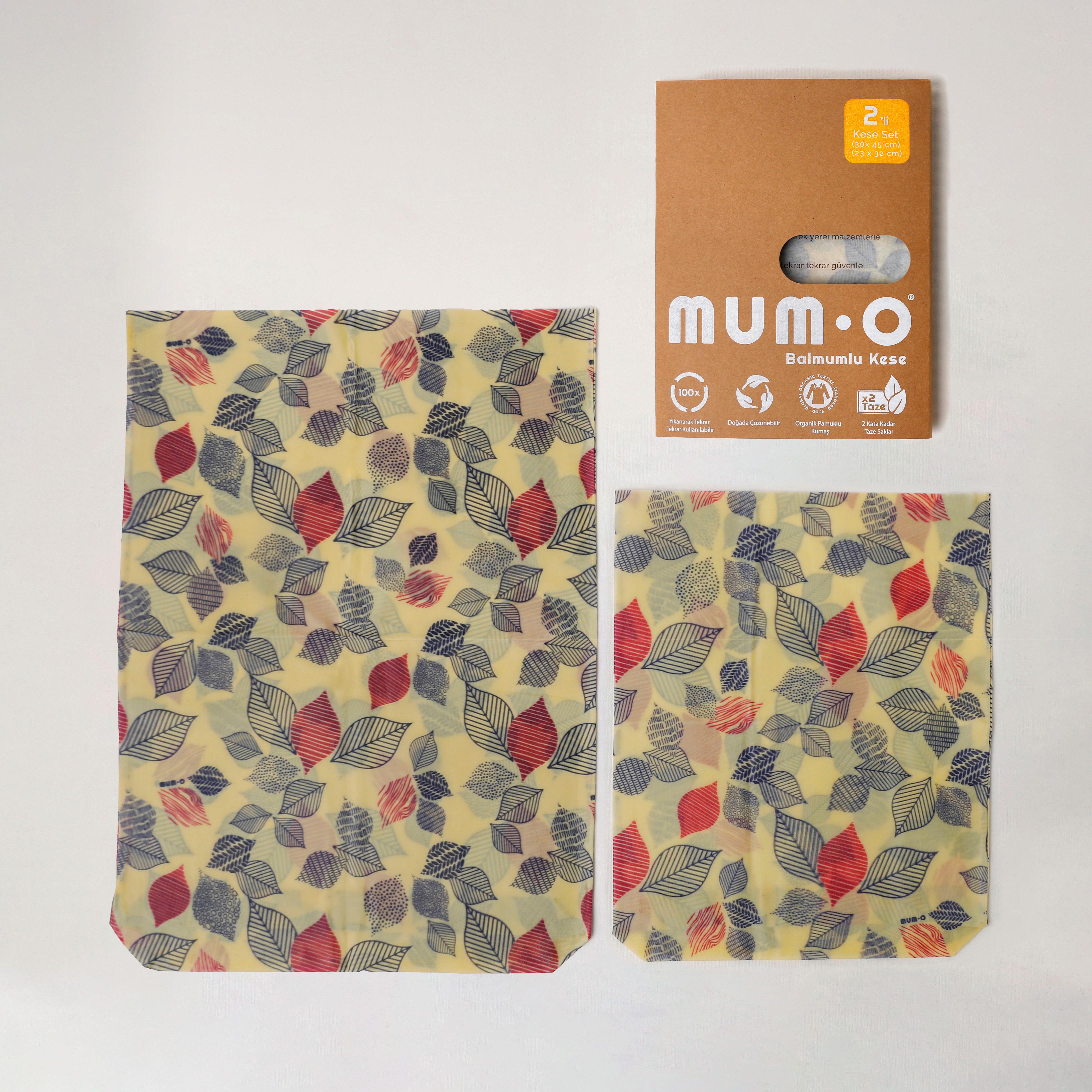 Mumo 2'li Balmumlu Kese Set