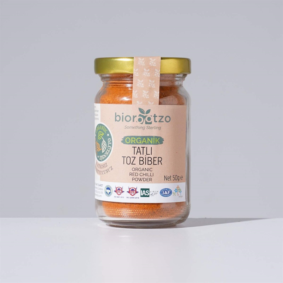 Organik Tatlı Toz Biber 50 g