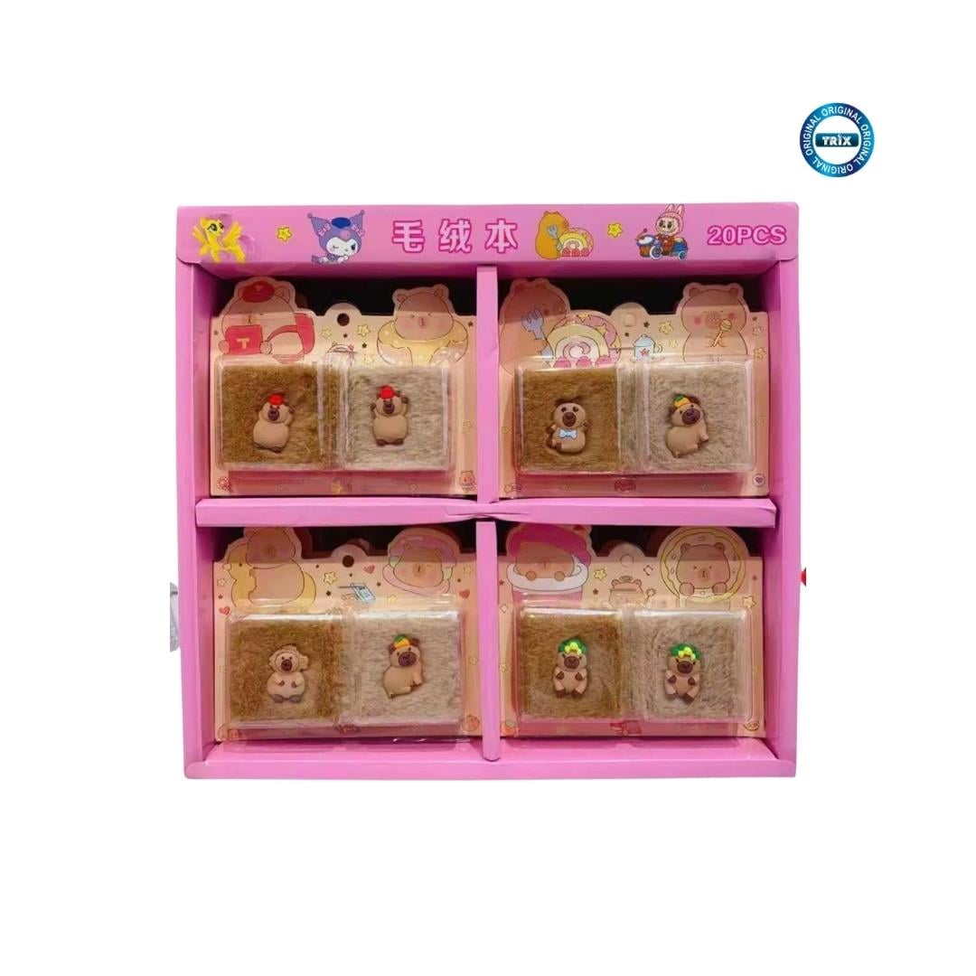 PELUŞ NOT DEFTERİ İKİLİ-AYICIK