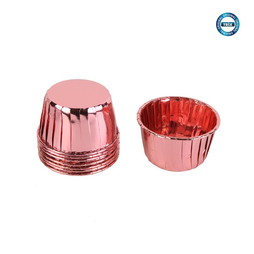 KEK KALIBI METALİZE 13 CM 25'Lİ PEMBE