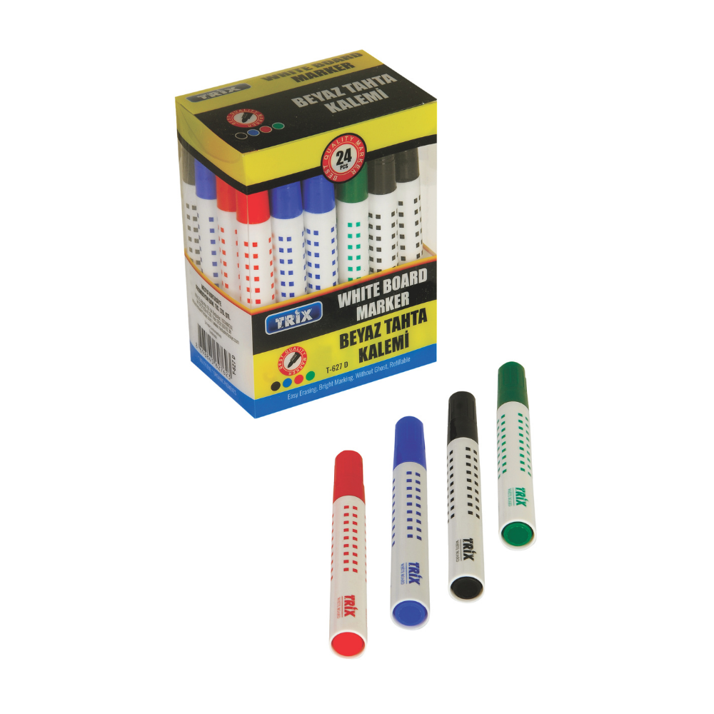 Trix Tahta Kalemi 24 Lü Karışık Renk