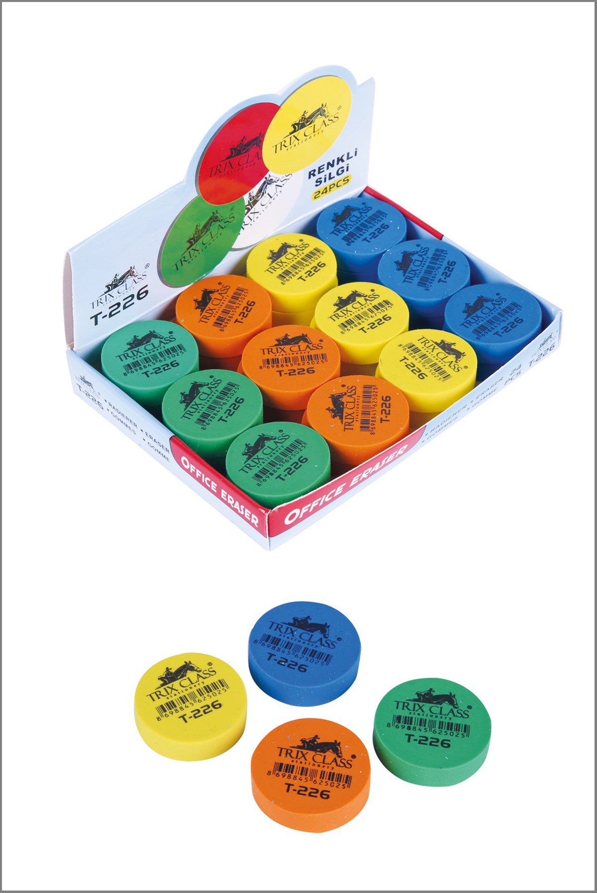 Trix Yuvarlak Silgi