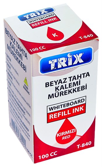 Kırmızı Tahta Kalemi Mürekkebi 100 Ml