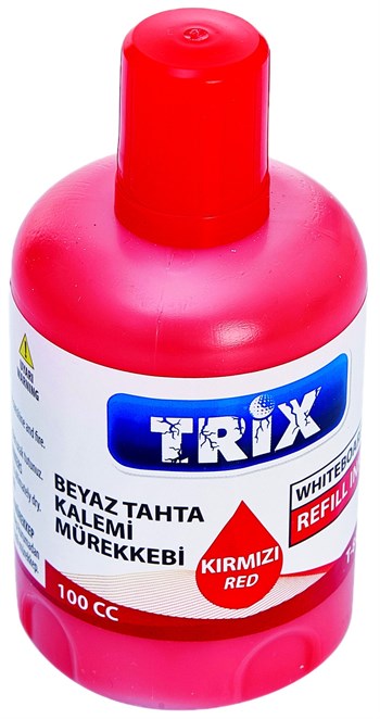 Kırmızı Tahta Kalemi Mürekkebi 100 Ml