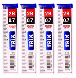 Trix Cetvelli Kalem Ucu  Standlı 75 Mm