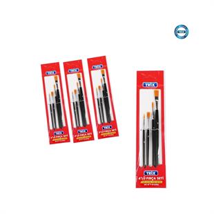 Trix Fırça Seti - 4'lü Eko T-912