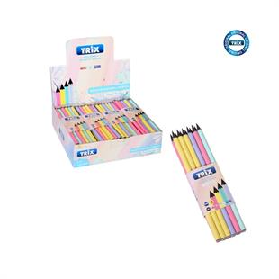 TRİX PASTEL RENKLİ KURŞUN KALEM T-17
