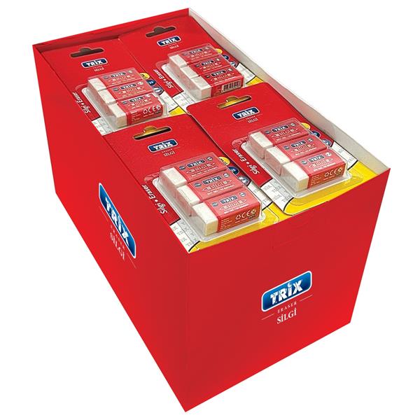 Trix 3'lü Silgi Seti Blisterli