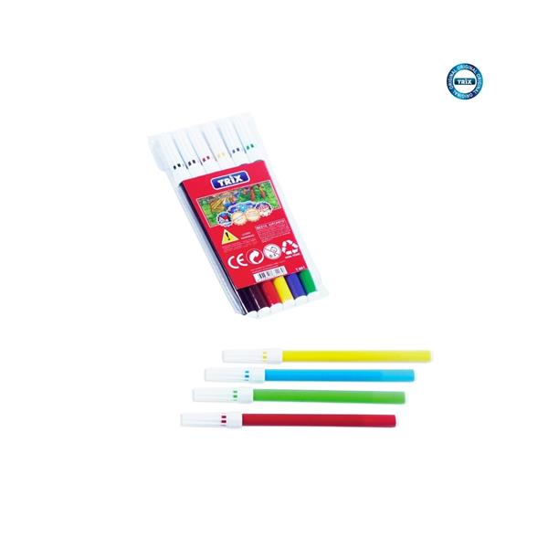 Trix 6'lı Keçeli Kalem T-861