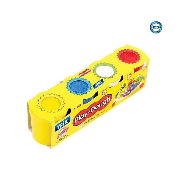Trix Mini 4 Lü Oyun Hamuru-Bardak T-504