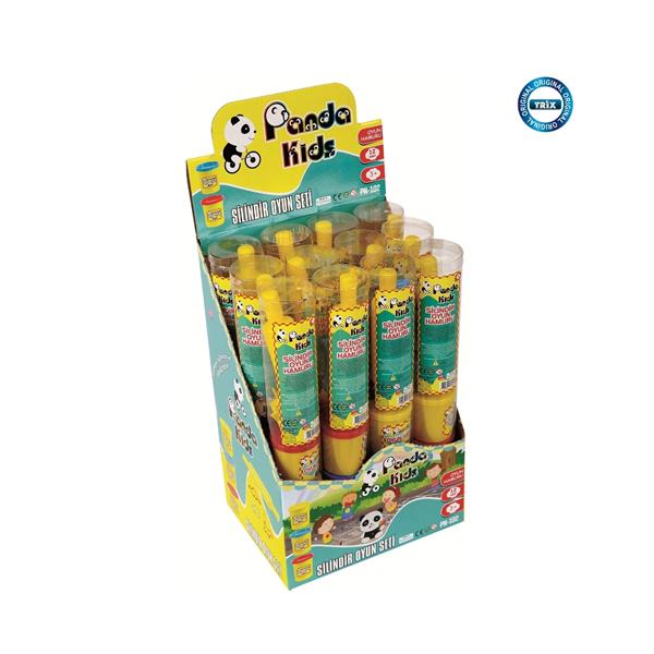TRİX PANDA KİDS SİLİNDİR KUTULU OYUN HAMURU 