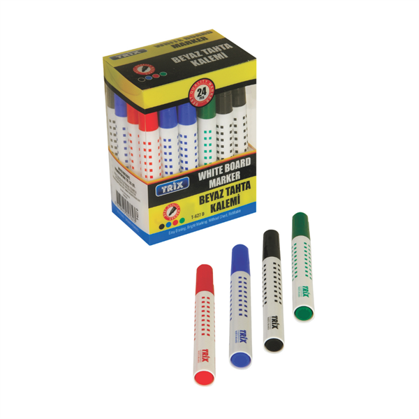 Trix Tahta Kalemi 24 Lü Karışık Renk