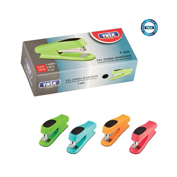 Trix Zımba Makinesi Renkli 24 / 6 T-458