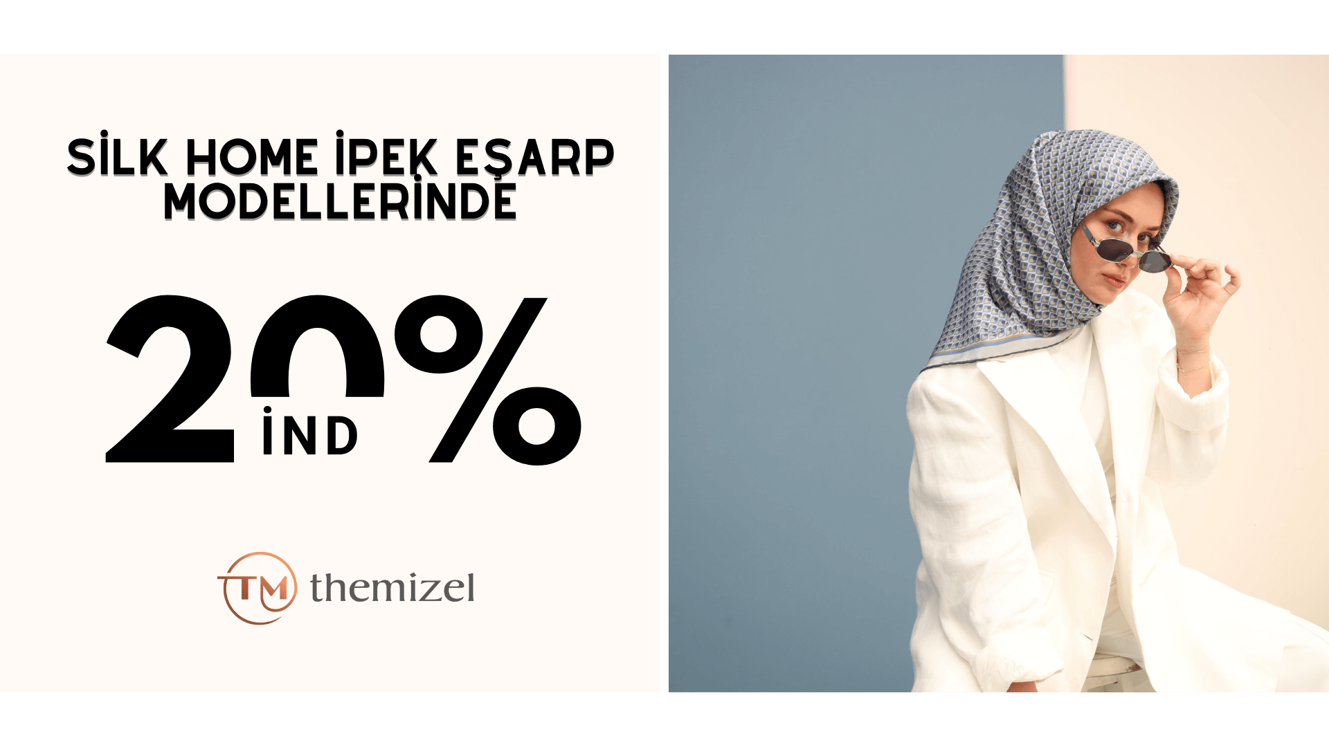 Silk Home İpek Eşarp İndirim