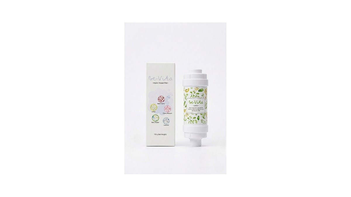 Be-Vita Lemon C Vitaminli Aromatik Duş Filtresi - Cilt Besleyici Klor ve Kireç Arıtıcı Duş Filtresi (150gr)