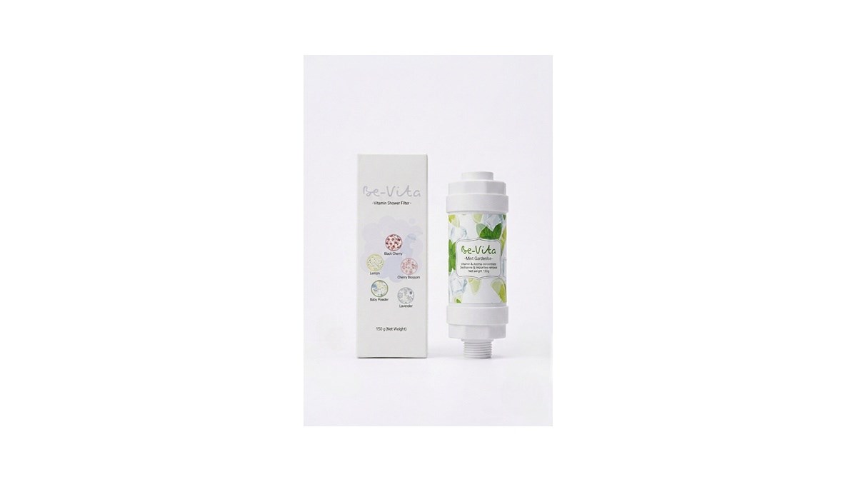 Be-Vita Mint Garden (ice) C Vitaminli Aromatik Duş Filtresi - Cilt Besleyici Klor ve Kireç Arıtıcı Duş Filtresi (150gr)