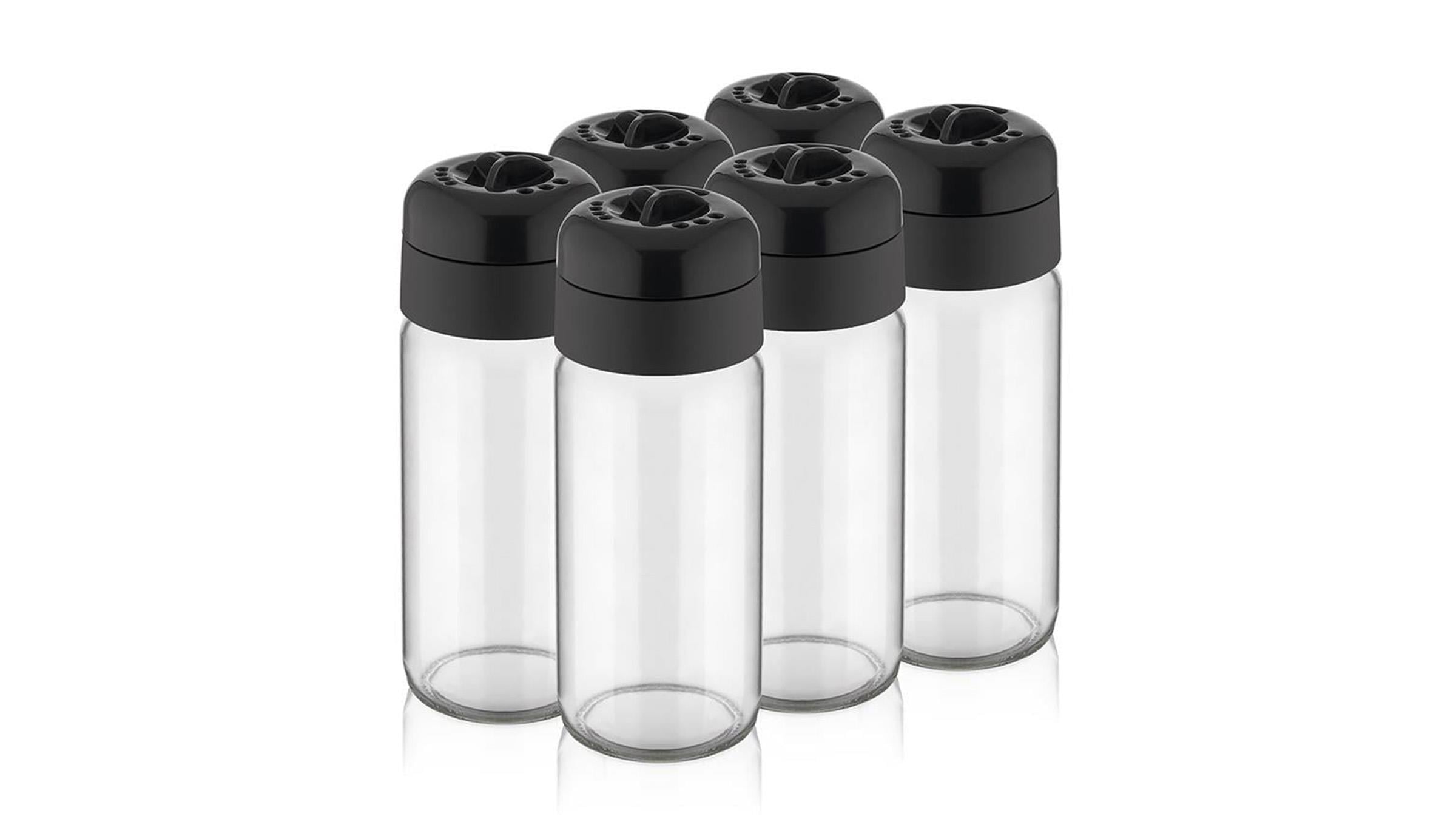 Golden Rod 6lı Cam Baharatlık Set