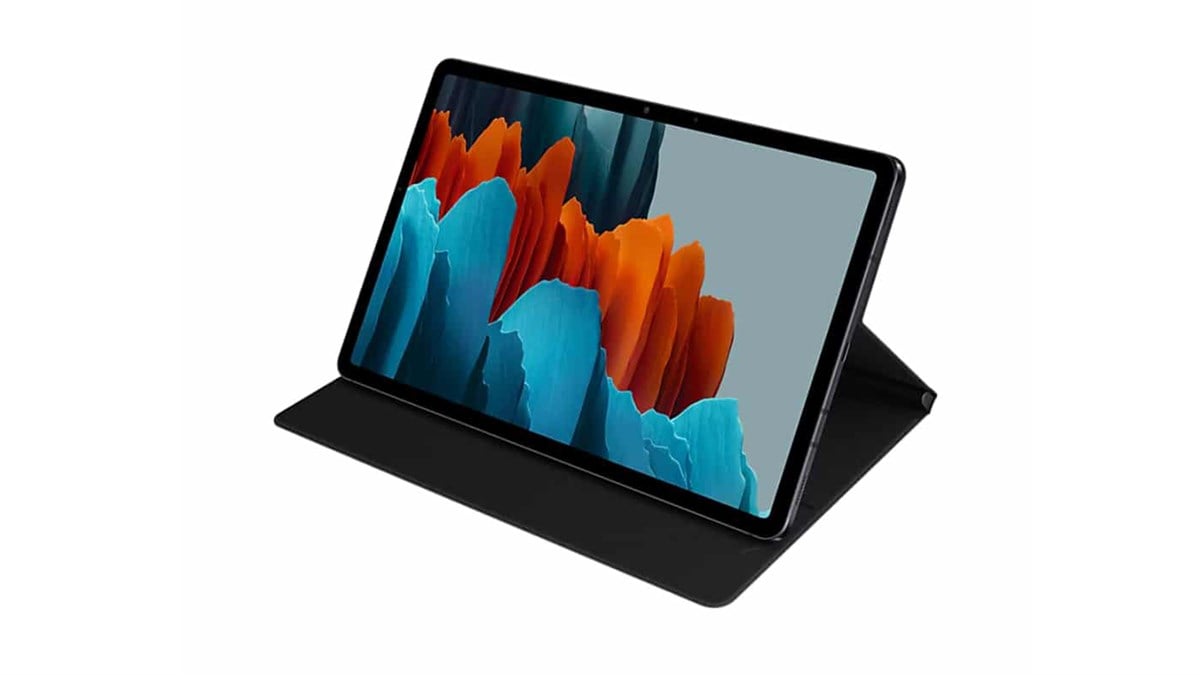 Samsung Galaxy Tab S7 Kitap Kapağı Siyah EF-BT870PBEGWW