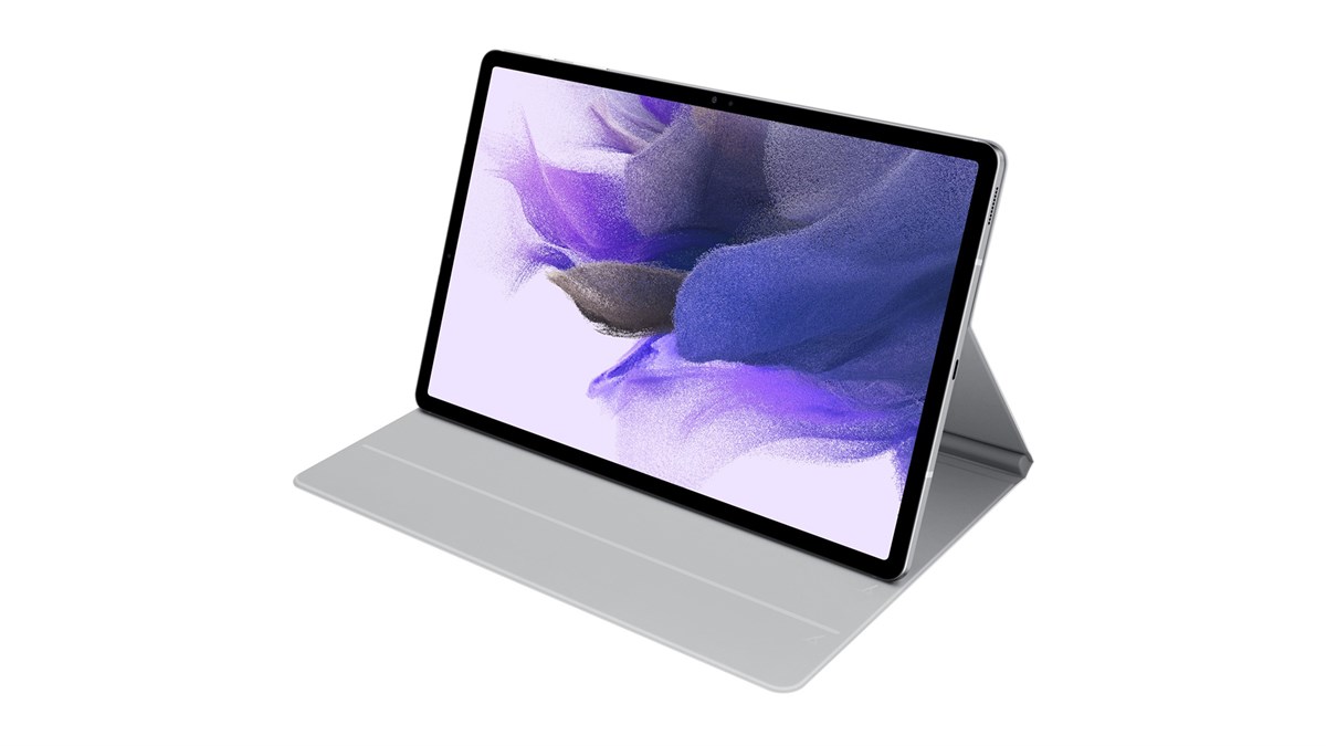 Samsung Galaxy Tab S7+S7 Fe Kapaklı Tablet Kılıfı Gri EF-BT730PJEGTR