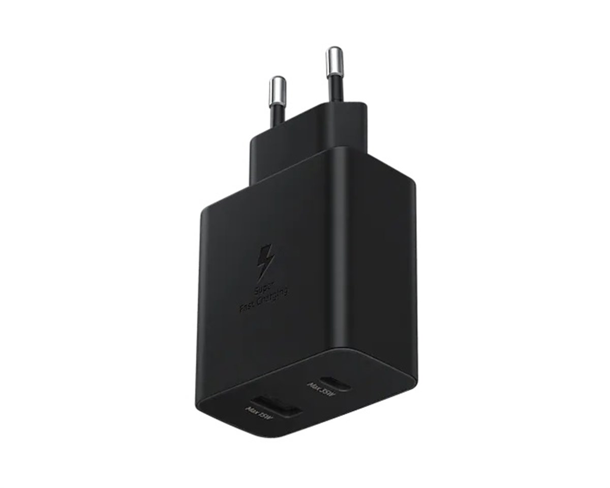Samsung İkili Kablosuz Hızlı Şarj Adaptörü Siyah EP-TA220NBEGWW