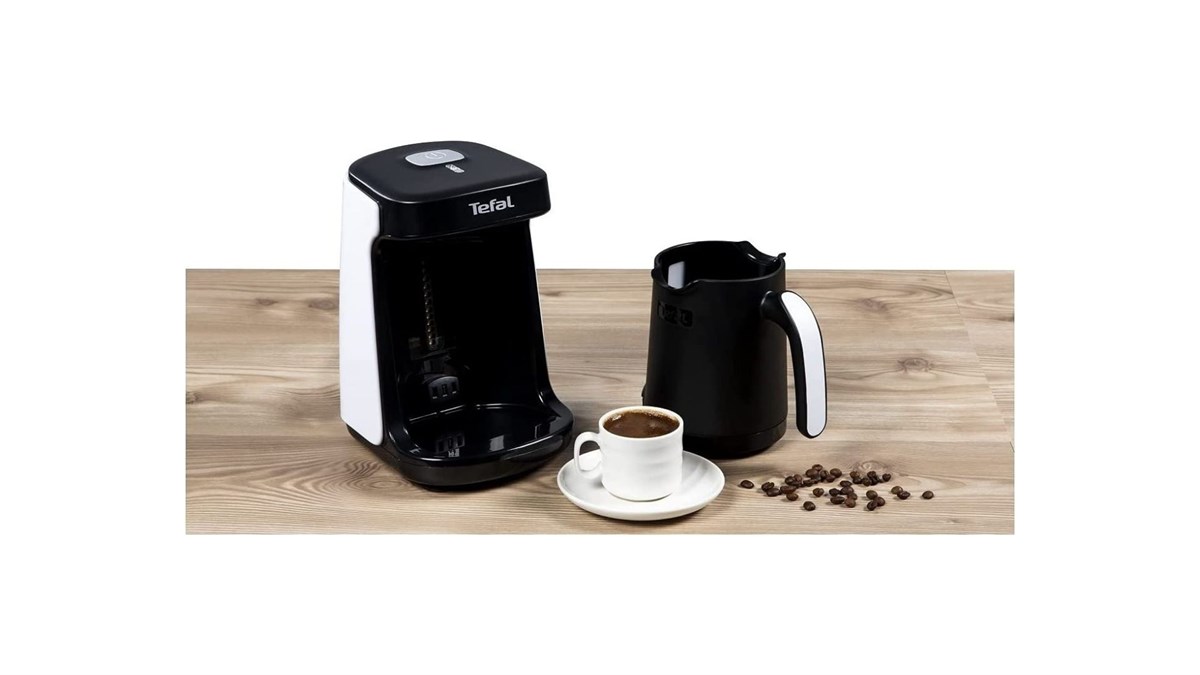 Tefal CM8111TR Köpüklüm Compact Türk Kahve Makinesi Beyaz
